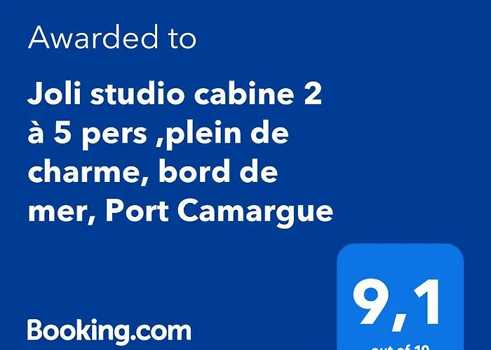 Joli 2 A 5 Pers ,plein De Charme, Bord De Mer, Port Camargue לה-גרו-דו-רואה